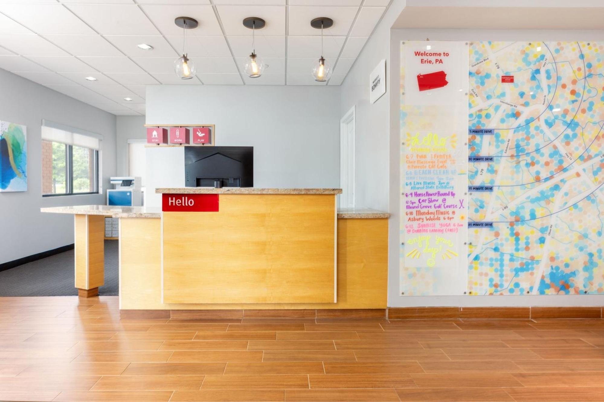 Towneplace Suites By Marriott Erie Kearsarge Bagian luar foto